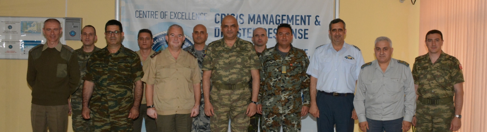 CMDR COE hosted a delegation of SEEBRIG led by Brigadier General Numan Yediyildiz, TUR-A, SEEBRIG Commander,  May 16 2016