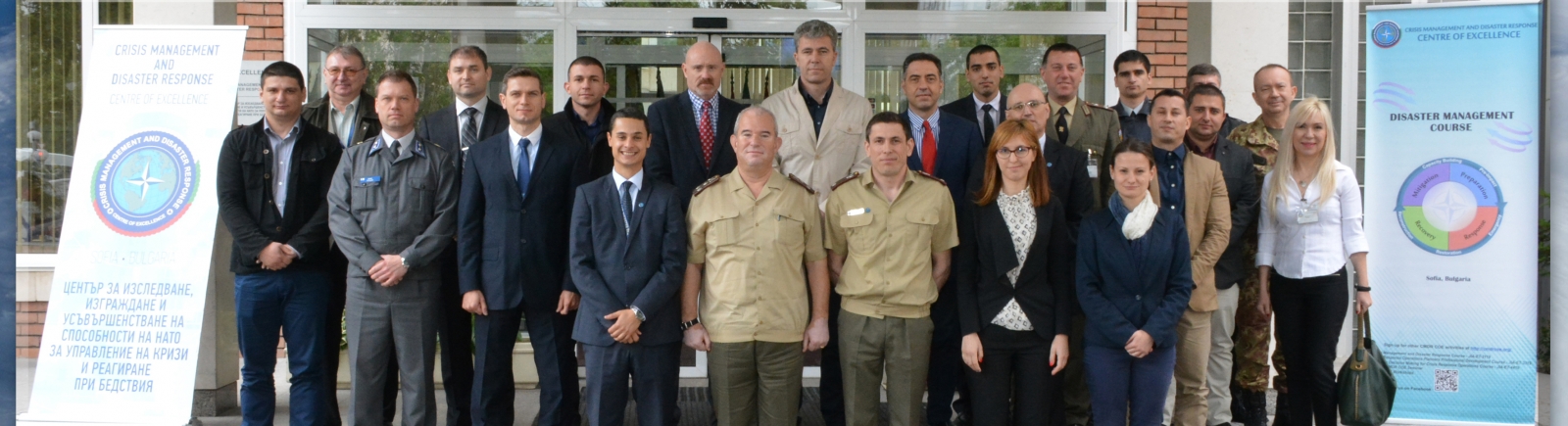 CMDR COE held the Disaster Management Course from 16 to 20 May 2016 in Sofia, Bulgaria. 
