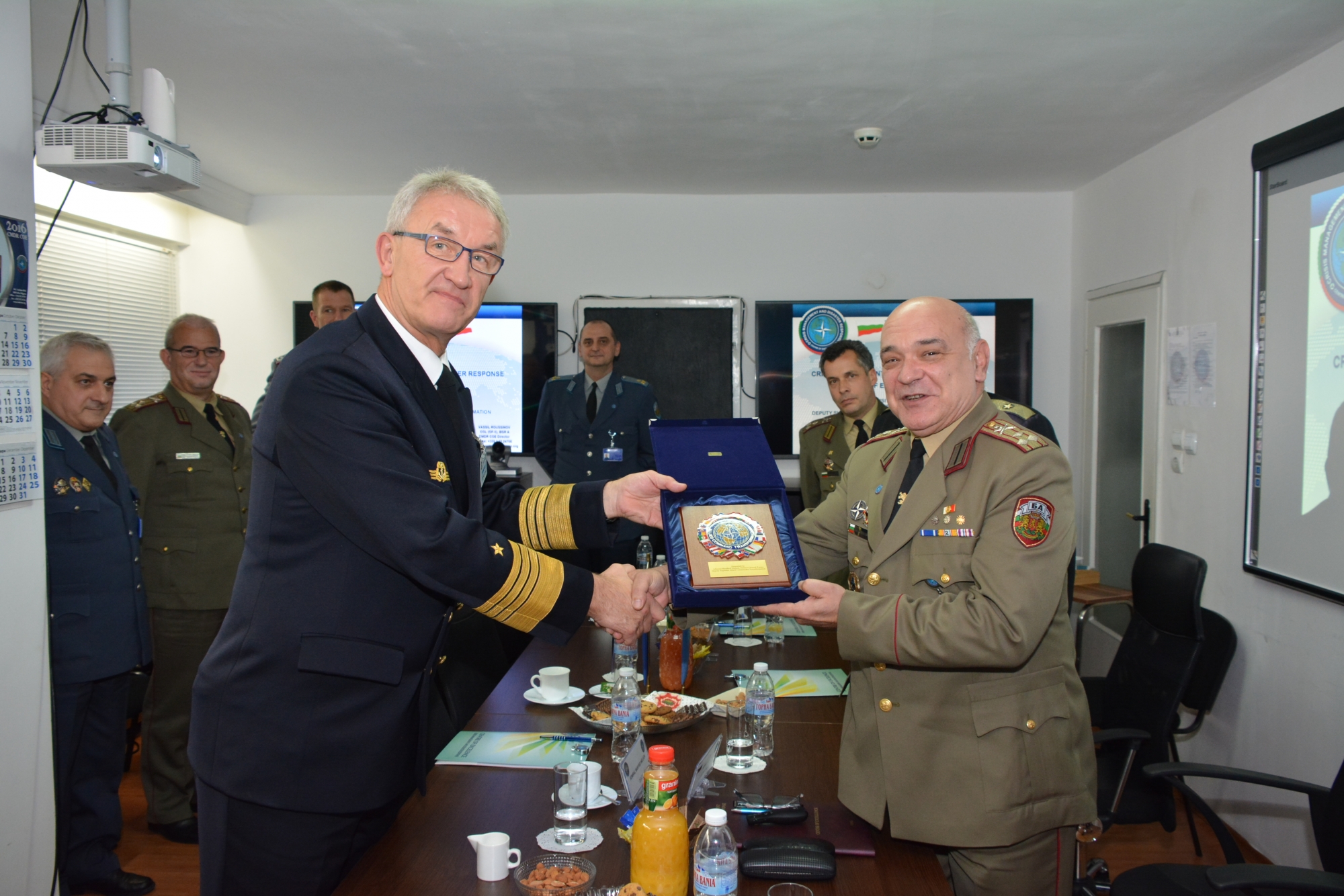 CMDR COE Welcomes Deputy Supreme Allied Commander Transformation (DSACT) Admiral Manfred Nielson