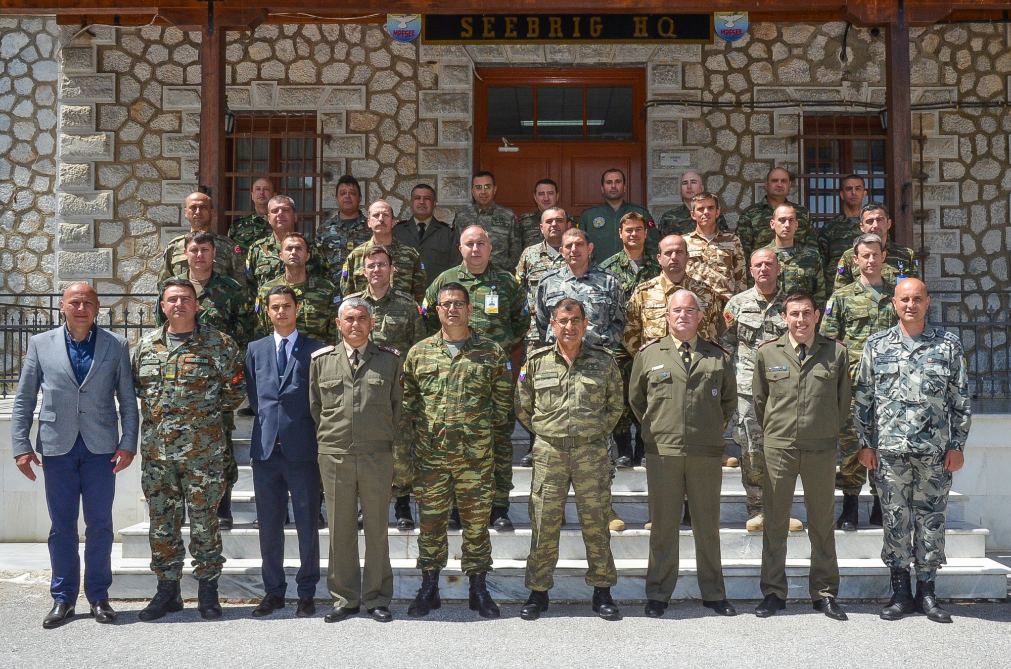 CMDR COE Mobile Education and Training Team (METT) successfully conducted a Disaster Relief Operations Course at South-Eastern Europe Brigade (SEEBRIG) HQ