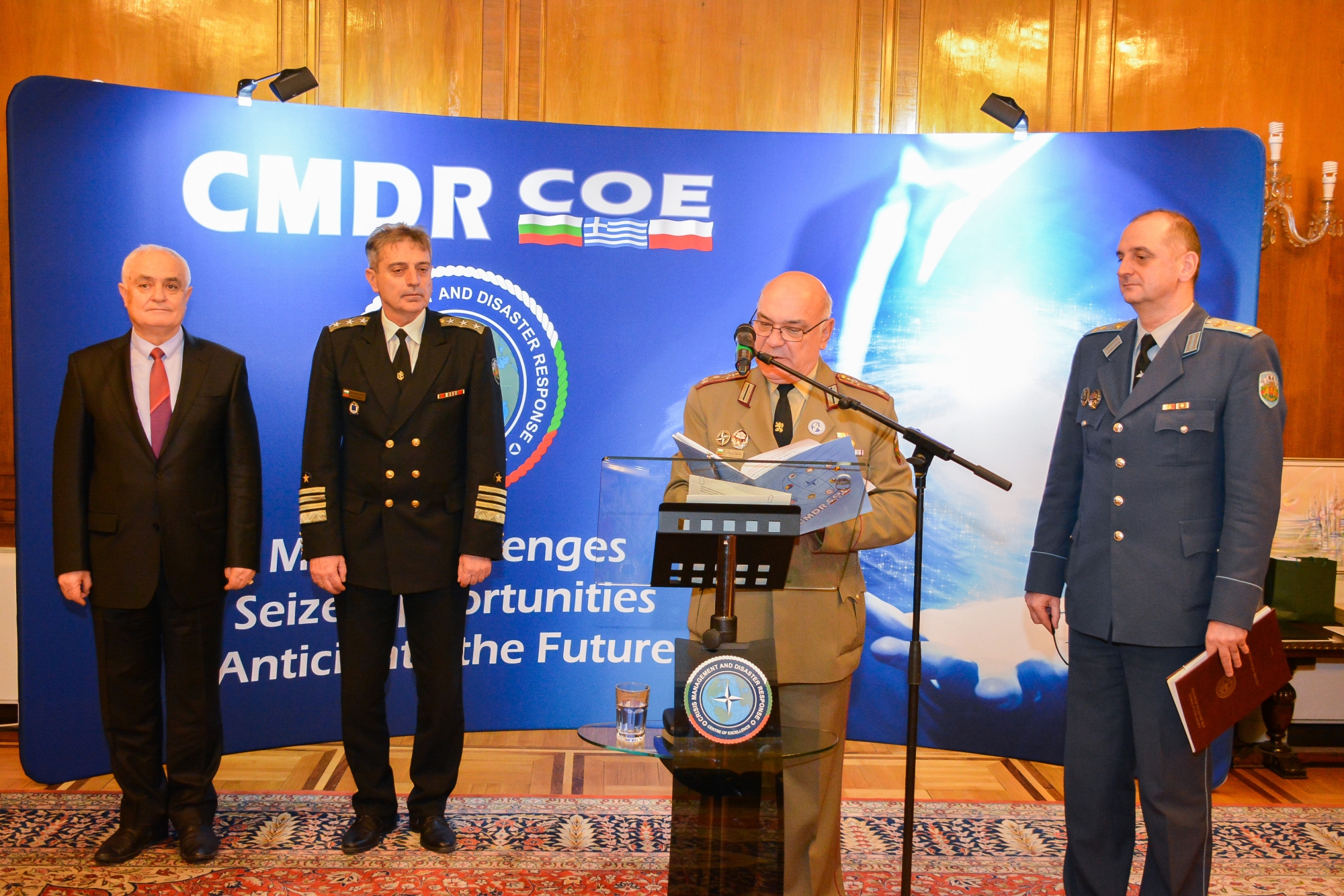 CMDR COE Change of Command Ceremony