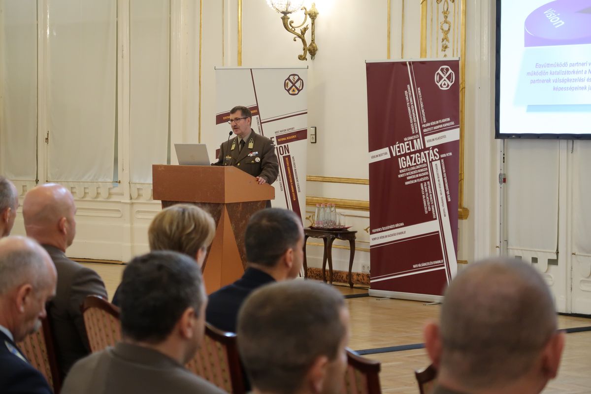 CMDR COE in the Hungarian MOD Annual Disaster Response Conference
