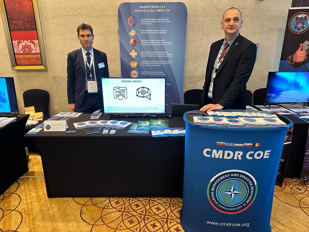 CMDR COE representatives in Doha, Qatar