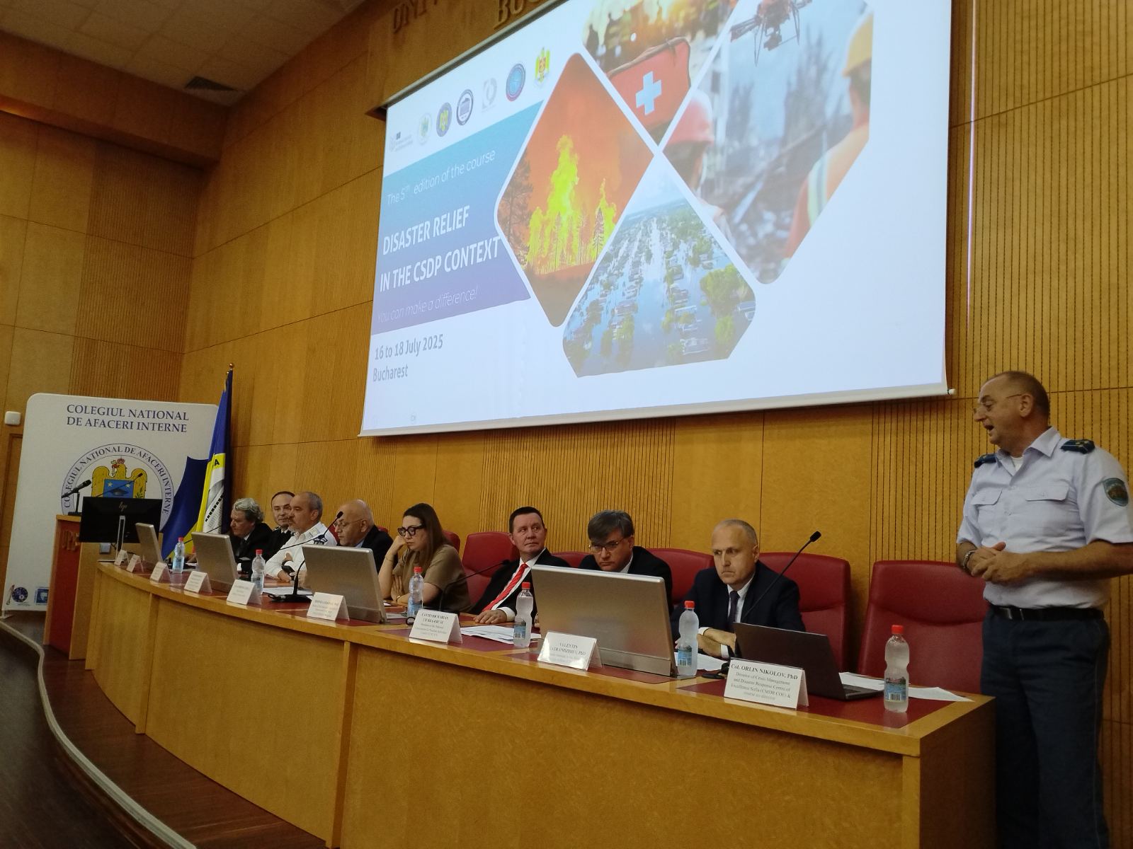 Disaster Relief in CSDP Context Course